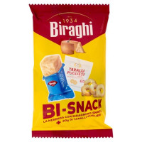 Biraghi Bi-Snack la Merenda con Biraghino Snack 16,67 g + Taralli Pugliesi 20 g