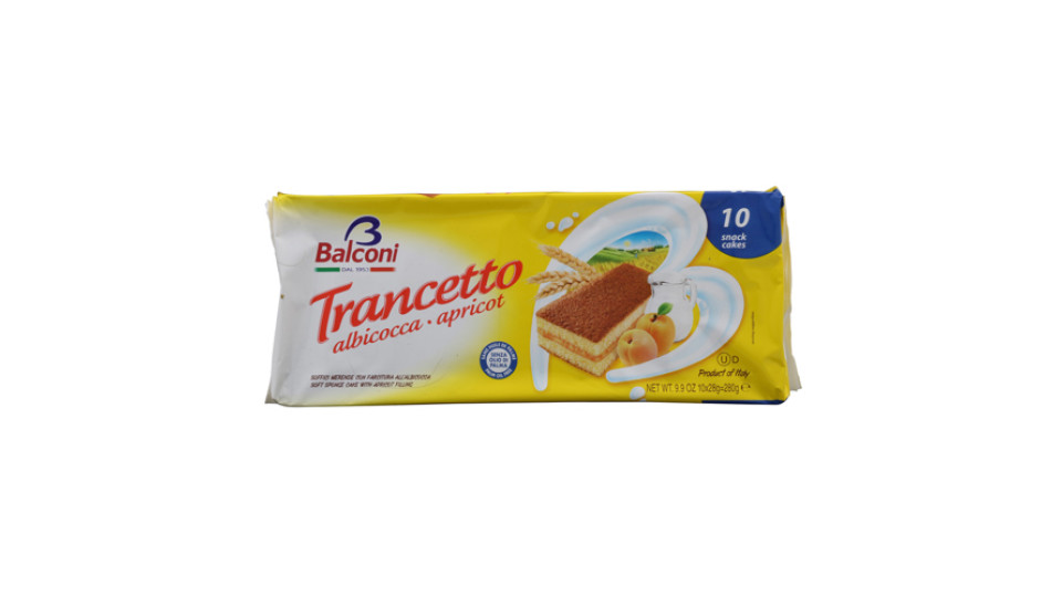 Balconi Merendina Trancetto Albicocca Gr 280