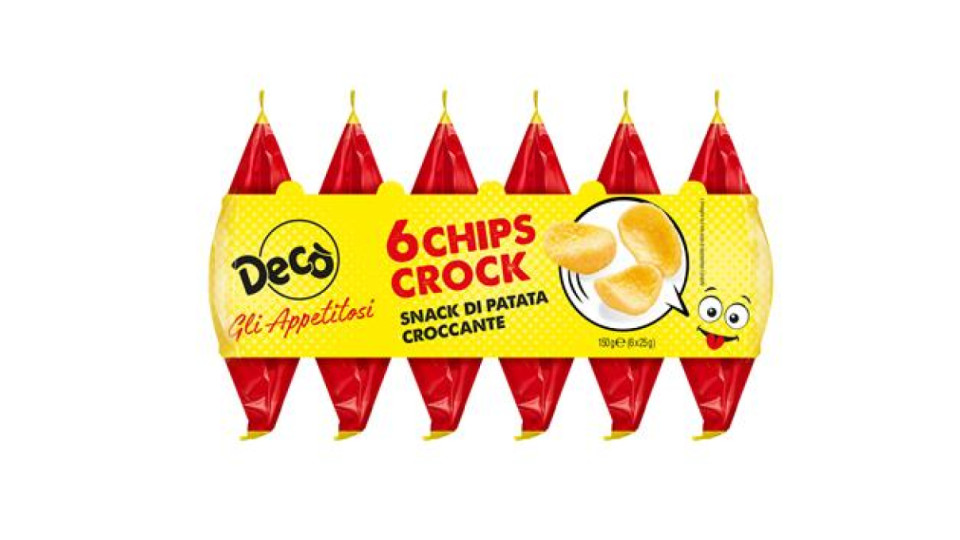 DECO CHIPS CROCC.MTK 6X25GR