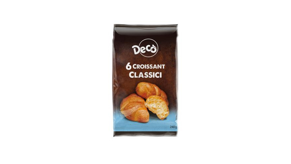 DECO CROISSANT CLASSI.6PZ 240G