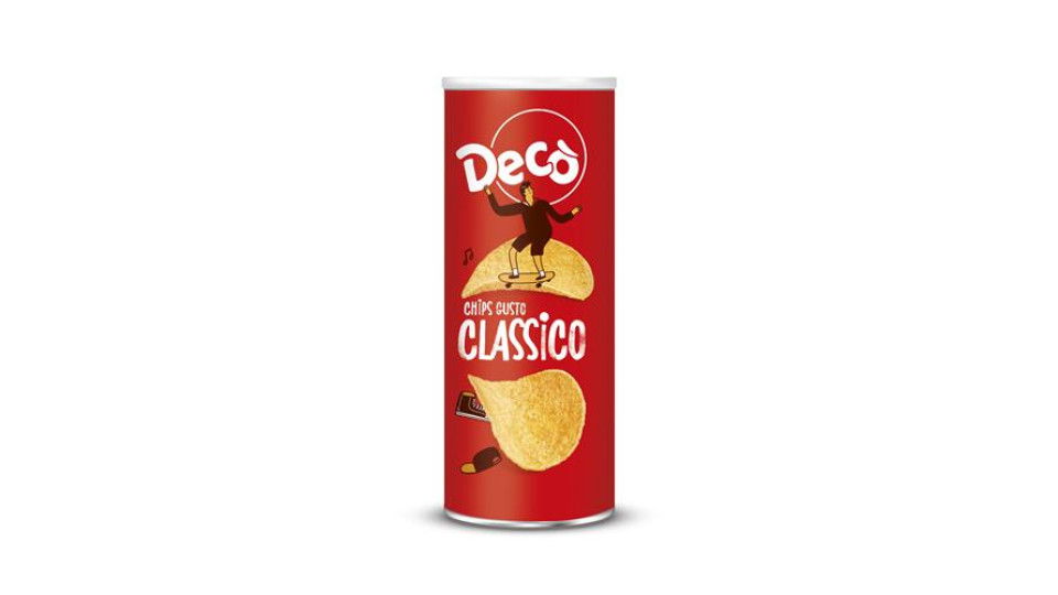 DECO PATATINE TUBO CLASS.160GR