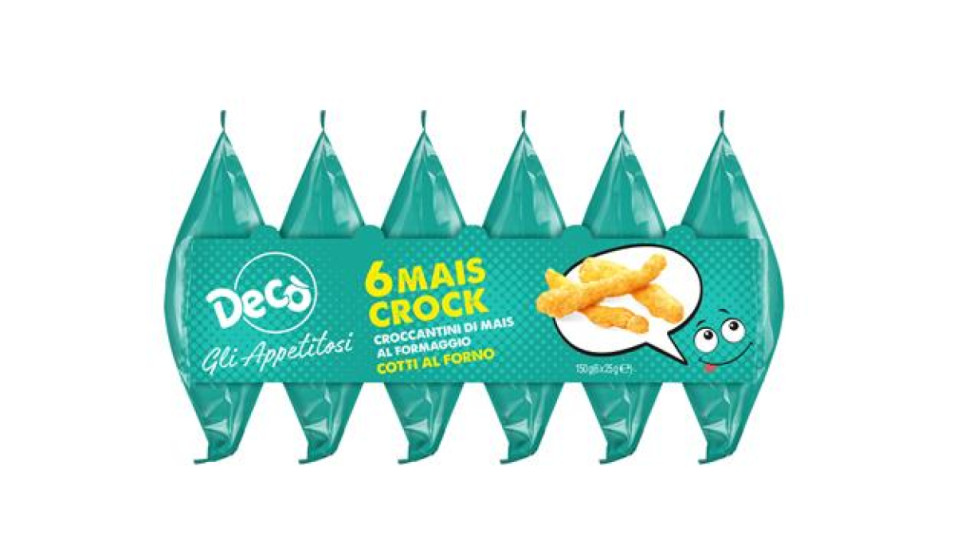 Decò CROCCANTINI DI MAIS AL FORMAGGIO - GLI APPETITOSI