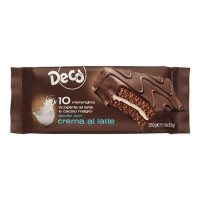 Decò merendine al latte ricoperte di cioccolato