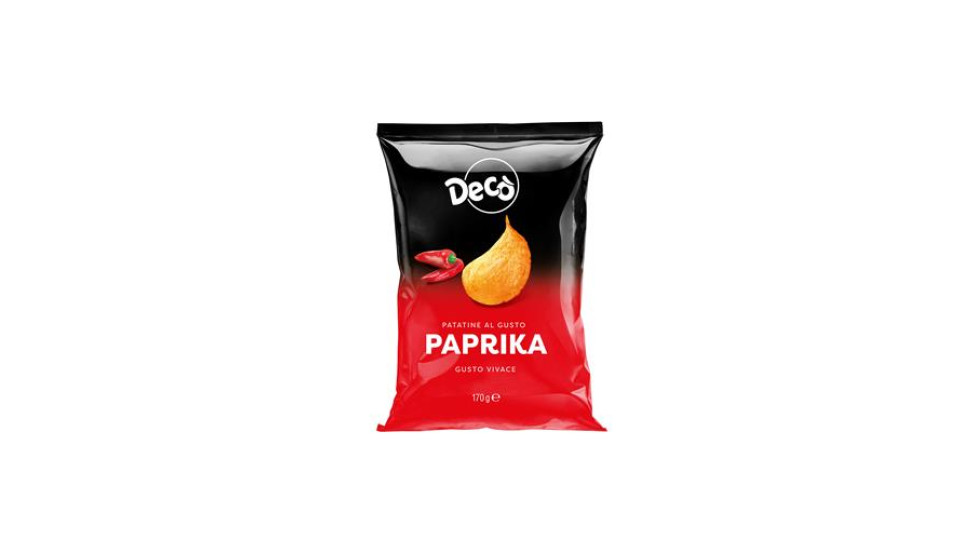 Decò patatine gusto paprika