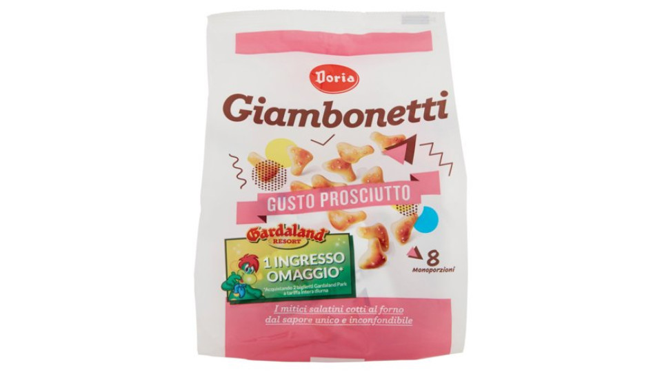 Doria Giambonetti Gusto Prosciutto 8 x 40 g