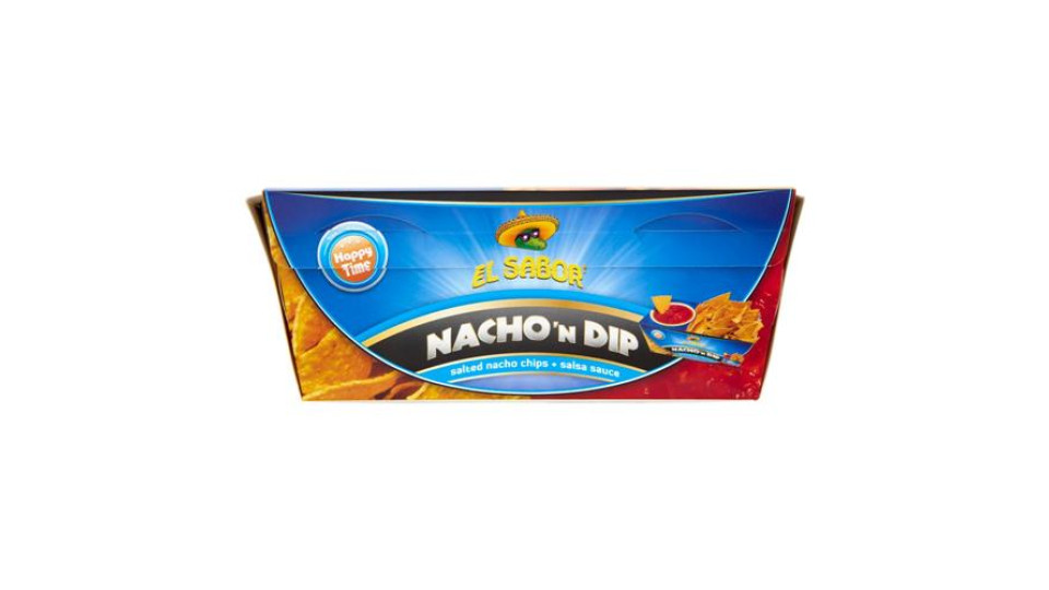 EL SABOR NACHO N DIP 175GR