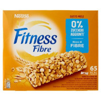 FITNESS Fiber Honey Barrette di Cereali al Miele 4 pezzi da 20 g