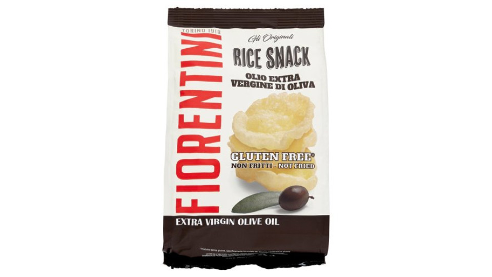 Fiorentini gli Originali Rice Snack Olio Extra Vergine di Oliva 40 g