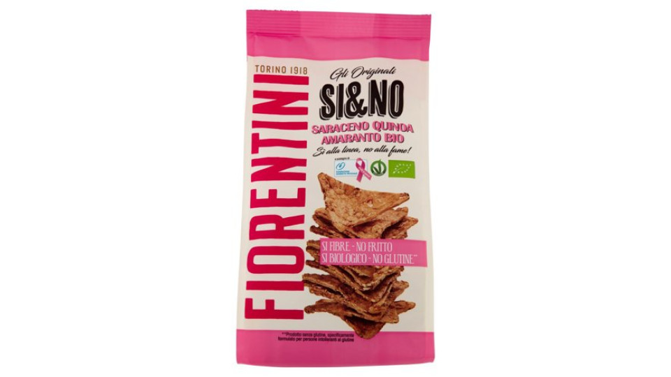 Fiorentini gli Originali Si&No Saraceno Quinoa Amaranto Bio 80 g