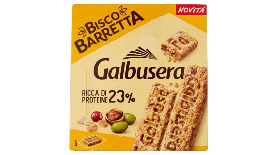 Galbusera BiscoBarretta ricca di proteine 5x36g