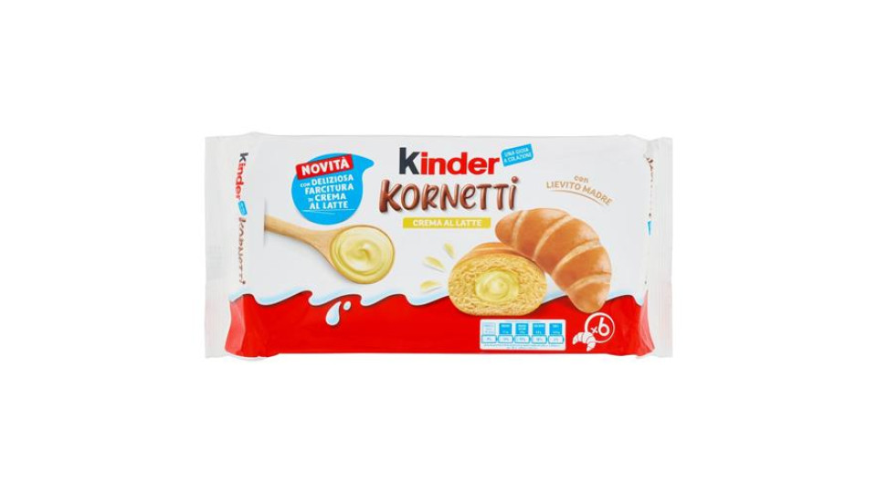 KINDER KORNETTI LATTE 270GR