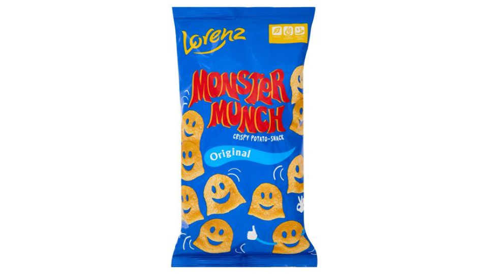 Lorenz Monster Munch Original Snack a base di Patatine 75 g