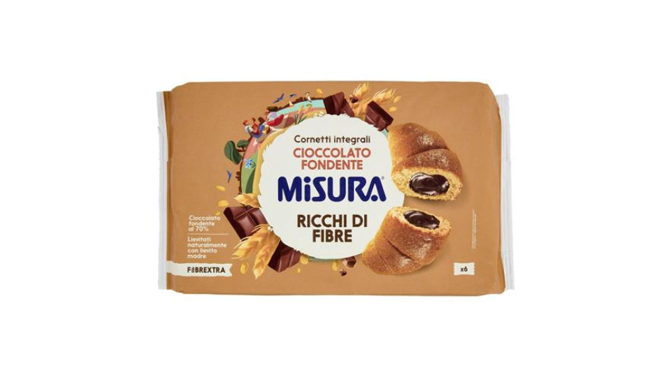 Misura Fibrextra 6 Cornetti al Cioccolato 308 g