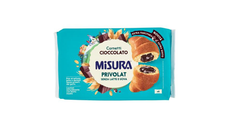 Misura Privolat 6 Cornetti al Cioccolato 298 g