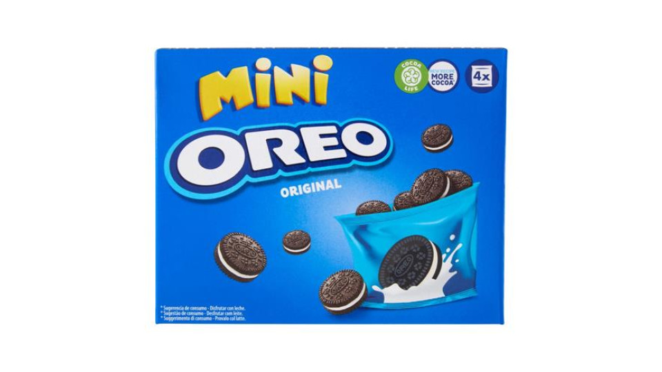 Oreo Mini, piccoli biscotti con crema alla vaniglia - 4x40g