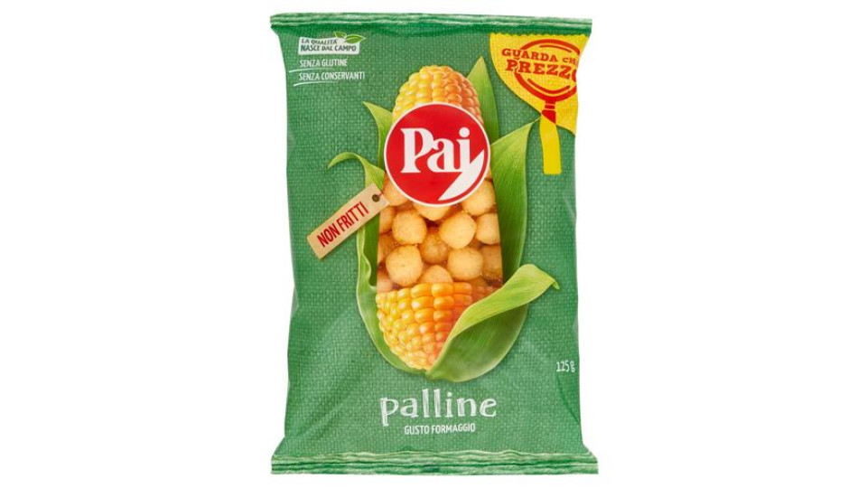 Pai palline Gusto Formaggio 125 g