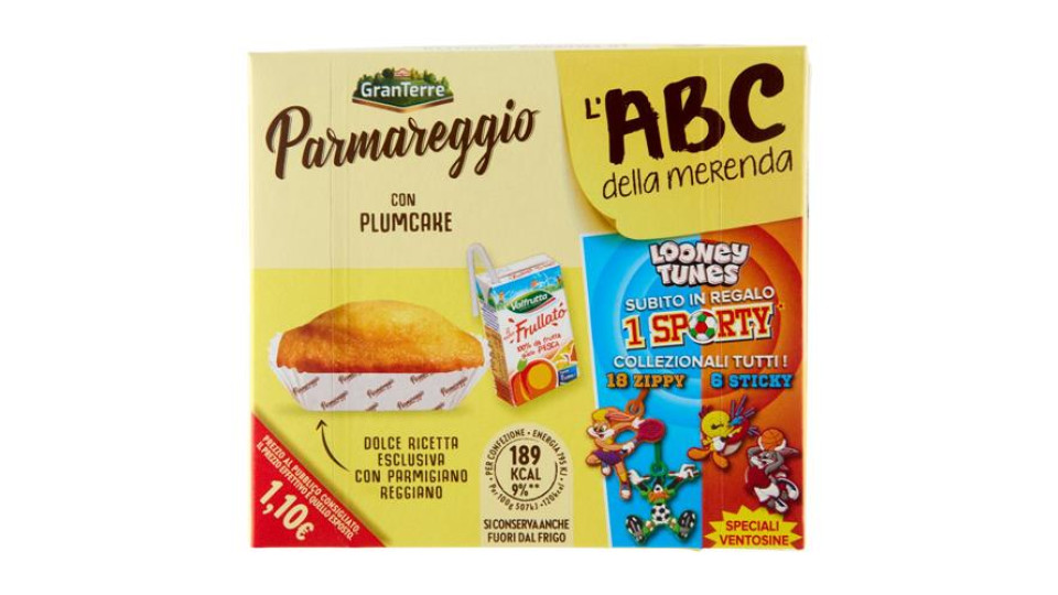 Parmareggio l'ABC della merenda con Plumcake