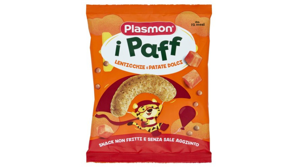 Plasmon i Paff Lenticchie e Patate Dolci 15 g