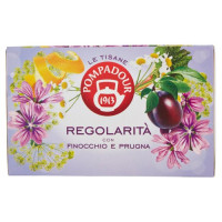 Pompadour Le Tisane Regolarità con Finocchio e Prugna 18 x 2,2 g