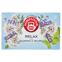 Pompadour Le Tisane Relax con Valeriana e Melissa 18 x 2,2 g