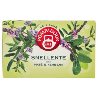 Pompadour Le Tisane Snellente con Matè e Verbena 18 x 2,2 g