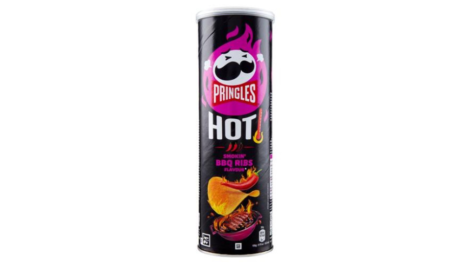 Pringles Hot Smokin' BBQ Ribs Flavour 160 g