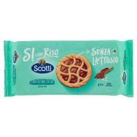 Riso Scotti Si con Riso Senza Lattosio Crostatina Cacao 4 x 36 g