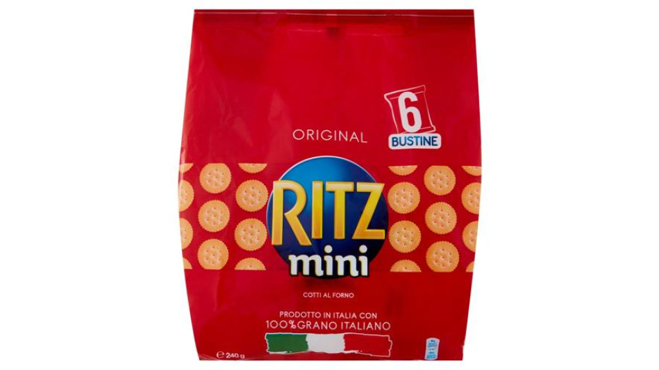 Ritz Original Mini Crackers Multipack 6 Bustine - 240g