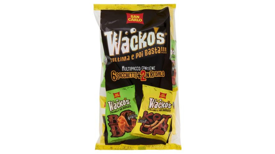 Wacko's Conetti gusto Barbecue 4 x 25 g + Blacks gusto Ketchup 4 x 25 g