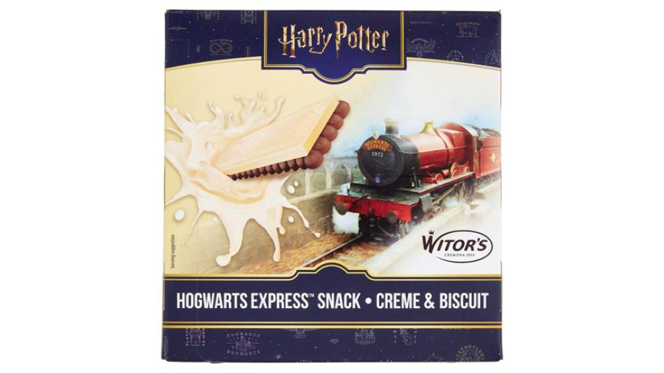 Witor's Harry Potter Biglietto per Hogwarts Biscotto Cacao con Tavoletta di Crema al Latte 6 x 21 g