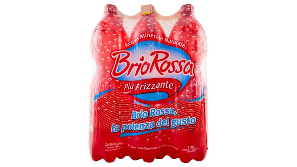 Brio Rossa Più Frizzante Gualdo Tadino 6 x 1,5 litri