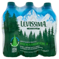 LEVISSIMA, Acqua Minerale Naturale Oligominerale 50 cl x 6