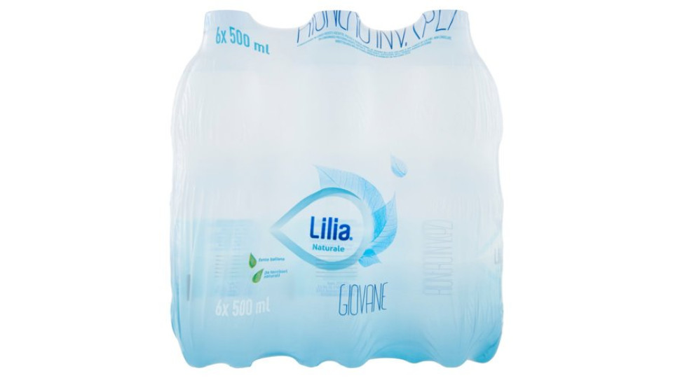 LILIA ACQUA NATURALE 6X50CL