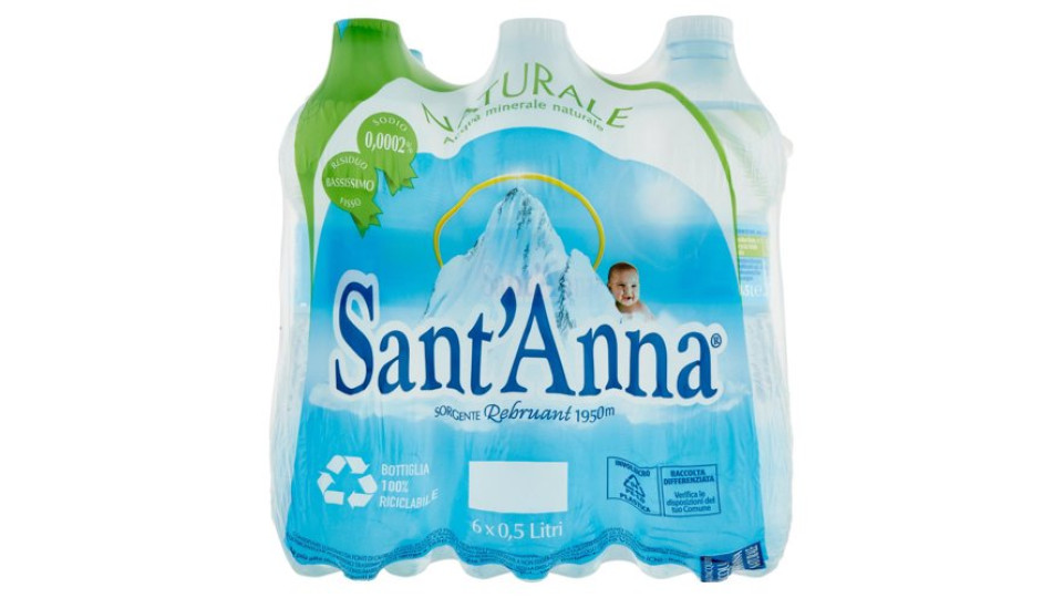 SANT ANNA ACQUA NATUR.6x50CL