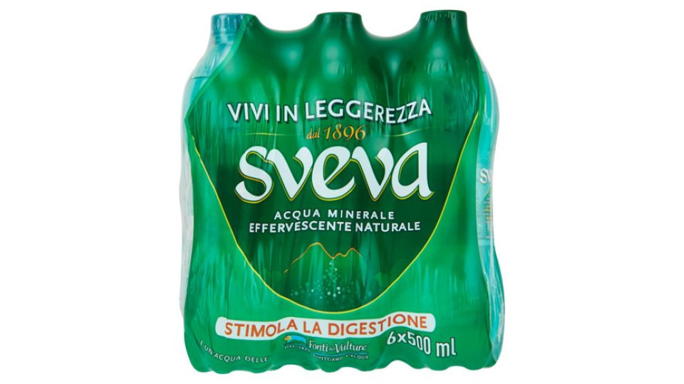 SVEVA ACQUA EFF.NAT.PET 6X50CL