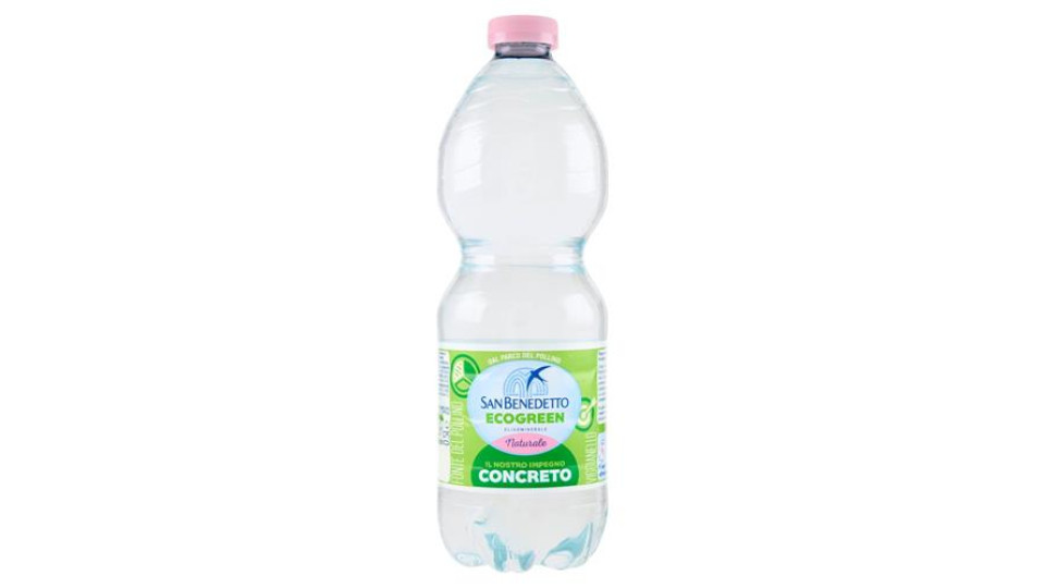 San Benedetto Acqua Naturale Fonte Primavera Ecogreen 6 x 0,5 L