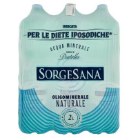 Sorgesana Acqua Minerale Oligominerale Naturale 6 x 2 L