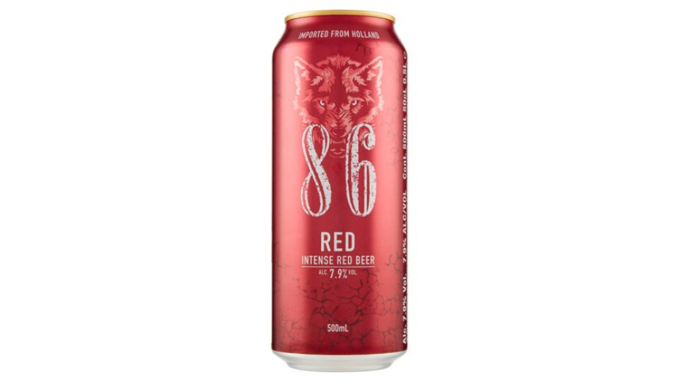 8.6 Red 500 mL
