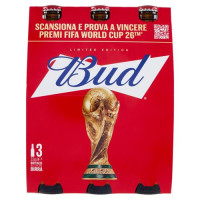 BUD Birra lager americana bottiglia 3x33cl