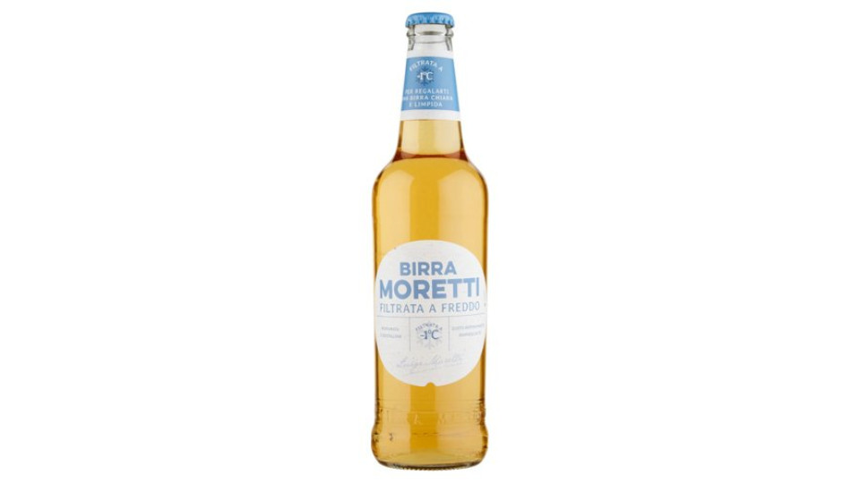 Birra Moretti Filtrata a Freddo 50 cl
