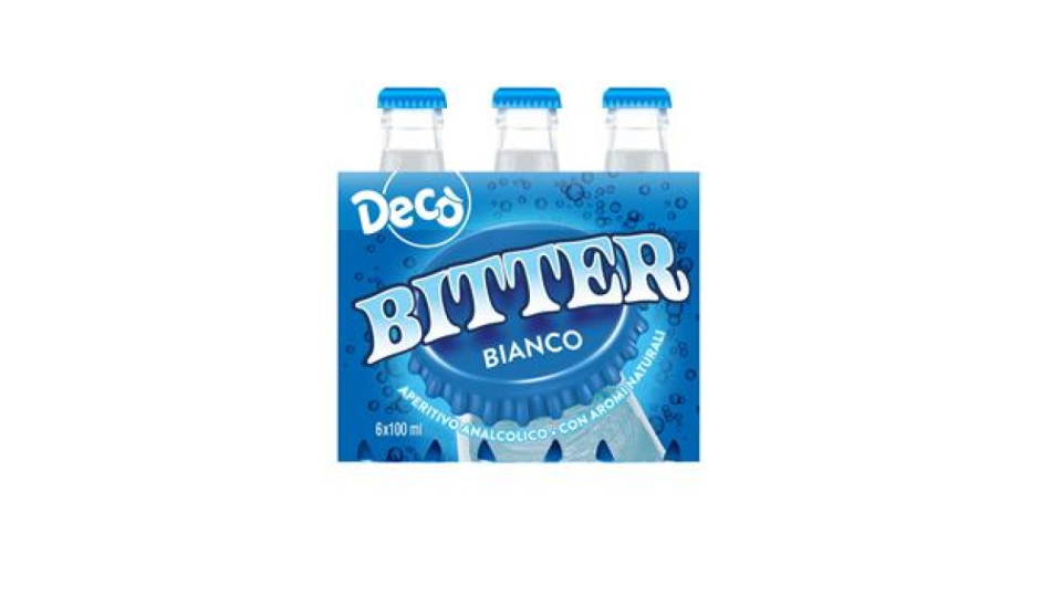 DECO BITTER BIANCO 6X100ML