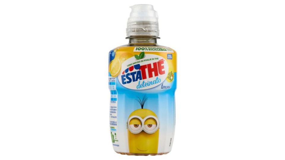 Bevanda di the deteinato al limone