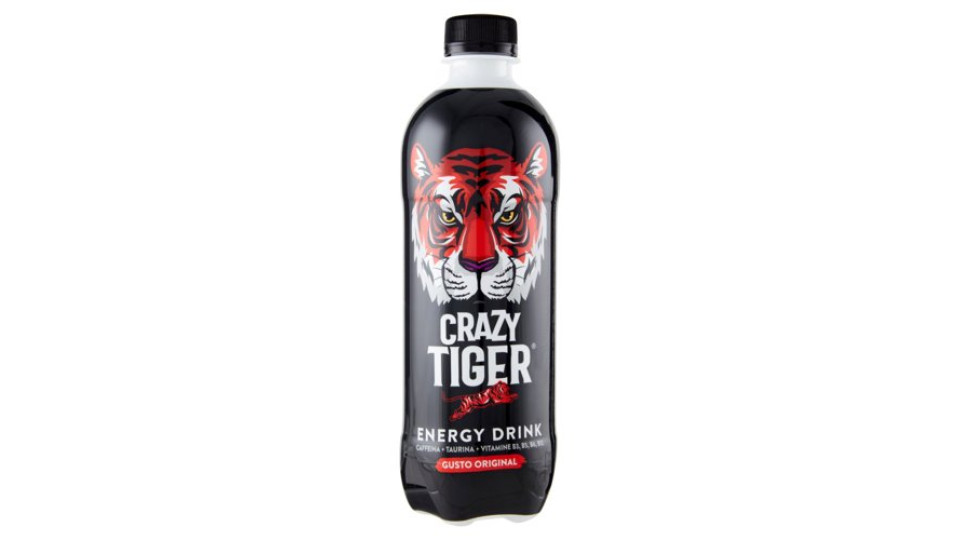 Crazy Tiger Energy Drink Gusto Original 500 ml