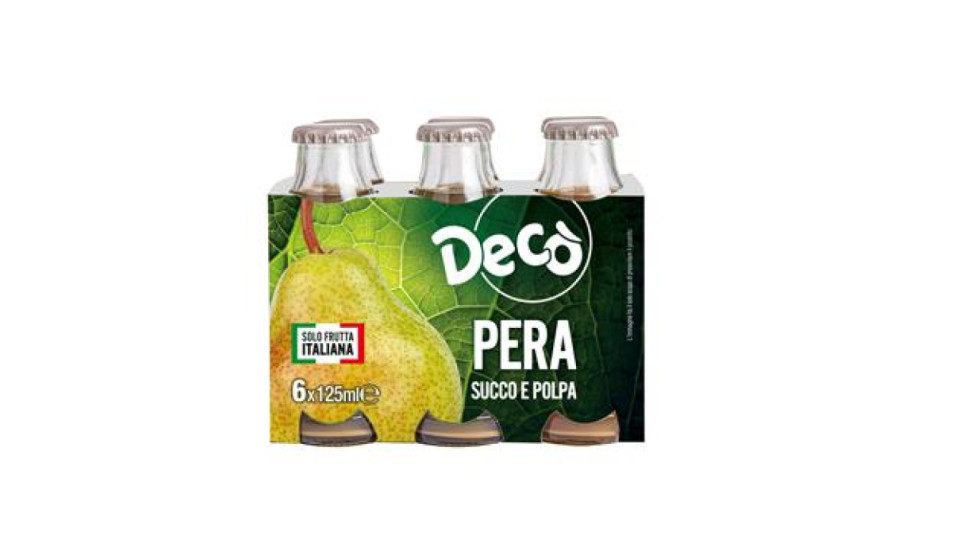 DECO' SUCCO FRUTTA PERA
