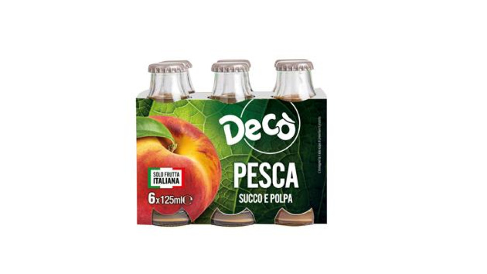 DECO'SUCCO FRUTTA PESCA