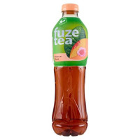 FUZE TEA, Tè Nero Pesca con una nota di Rosa PET 6 x 1,25L