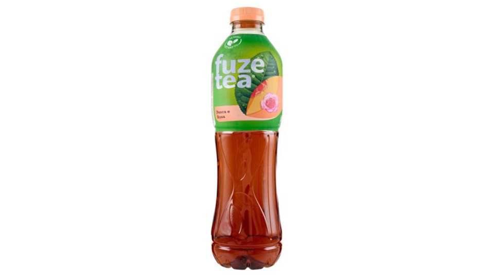 FUZE TEA, Tè Nero Pesca con una nota di Rosa PET 6 x 1,25L