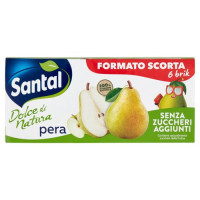 Santàl Dolce di Natura pera Senza Zuccheri Aggiunti 6 x 200 ml