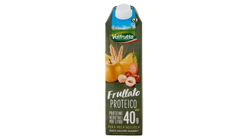 Valfrutta Frullato Proteico Pera Mela Nocciola 1000 ml