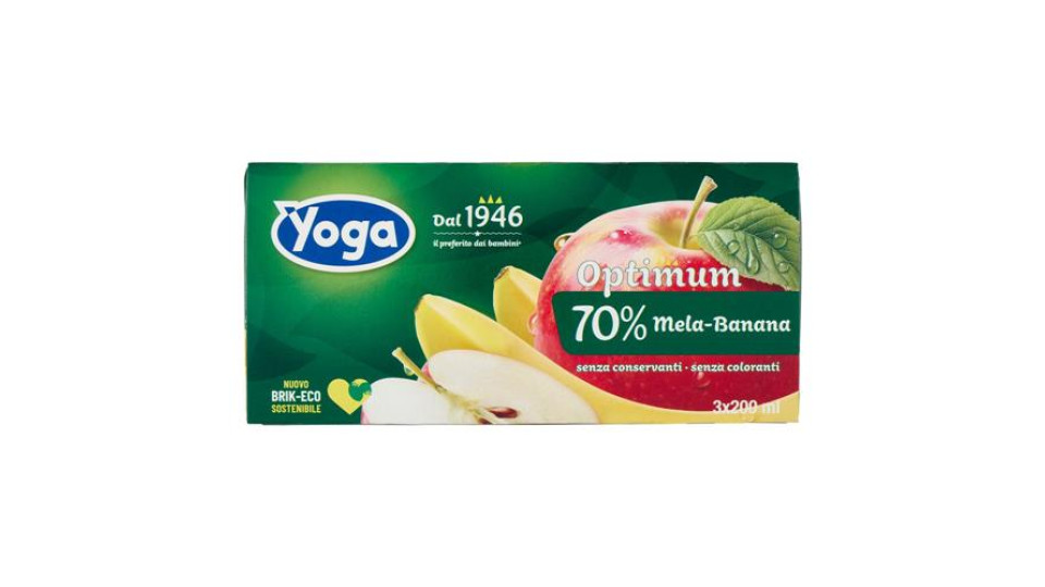 YOGA OPTIMUM MELA/BAN.3X200ML